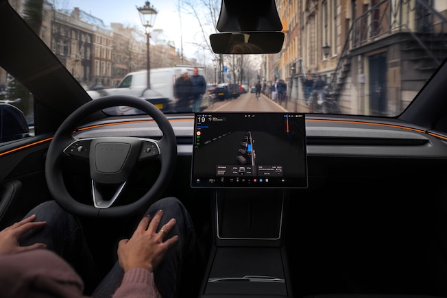 tesla full self driving supervised niederlande