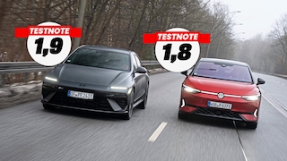 Hyundai Ioniq 6 84 kWh Allrad VW ID.7 GTX