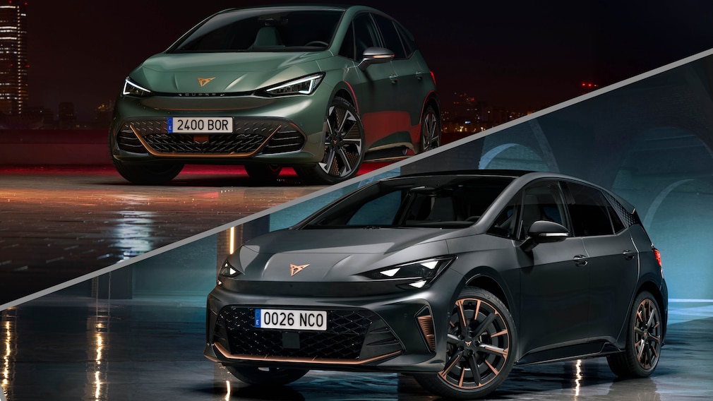 Cupra Born VZ als Facelift unf Vorfacelift