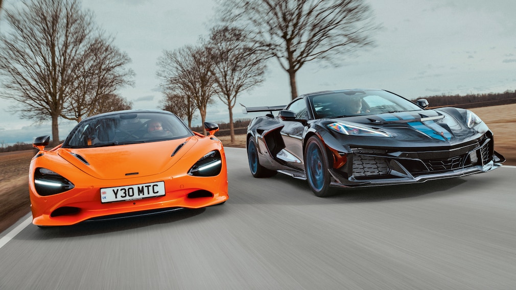 McLaren 750S & Chevrolet Corvette ZR1