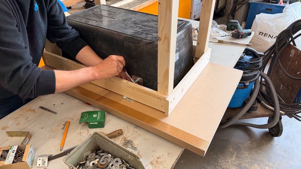 DIY-Felgenwaschstand