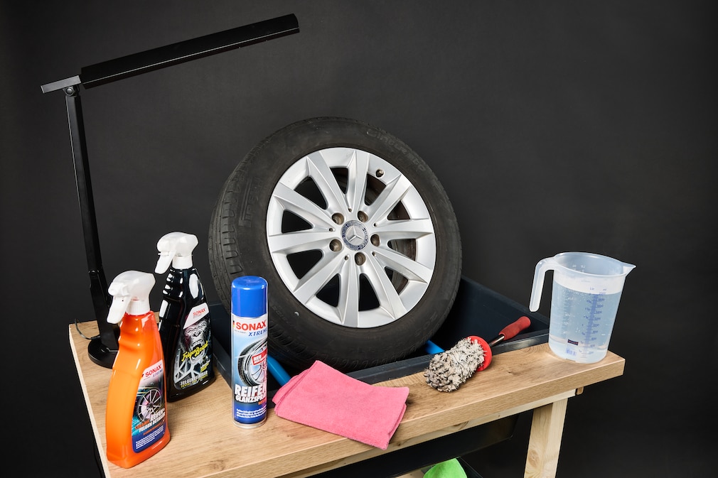 DIY-Felgenwaschstand