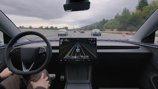 AUTO BILD testet das FDS-Fahren im Tesla Model Y