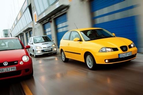 Lupo GTI gegen YRV GTti und Ibiza 1.9 TDI Sport