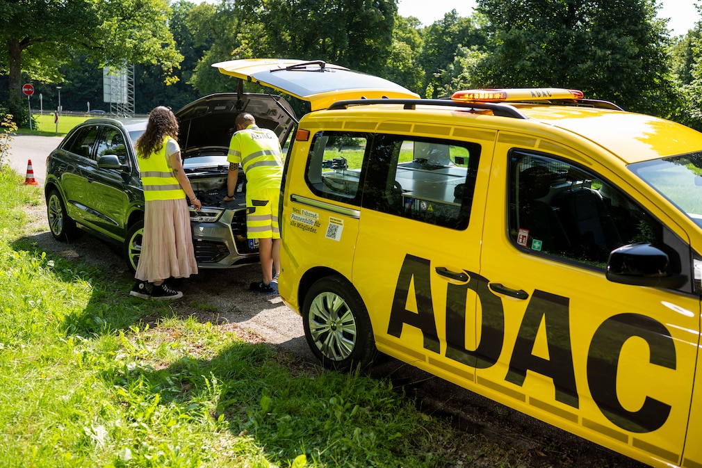 Starthilfe durch den ADAC