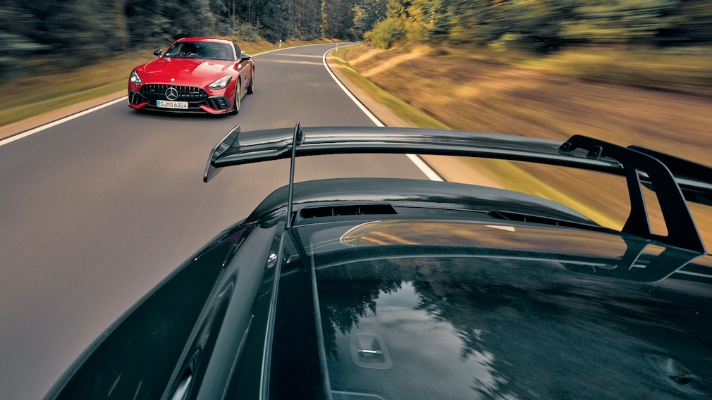 Mercedes-AMG GT 63 Pro & Porsche 911 GT3
