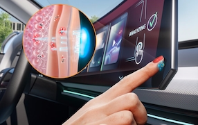 Fingersensor zur Blutalkoholmessung im Auto
