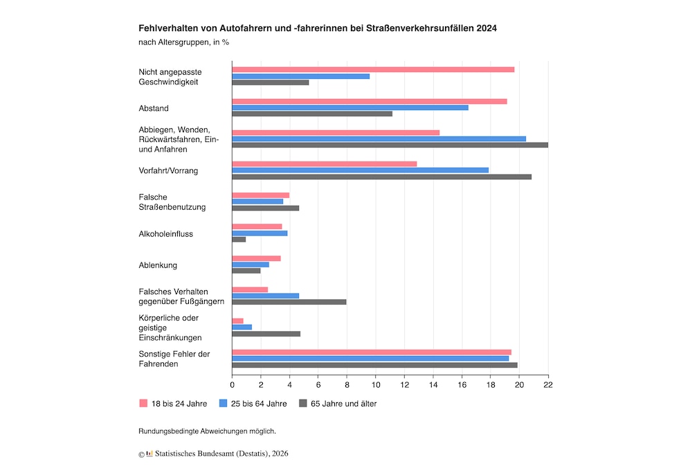 Grafik Unfallursachen