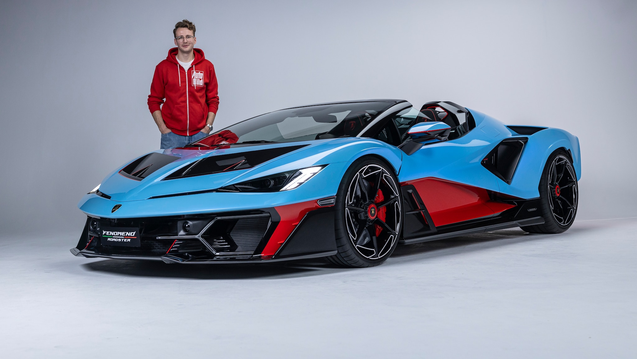 Lamborghini Fenomeno Roadster in its first test - | AUTO BILD