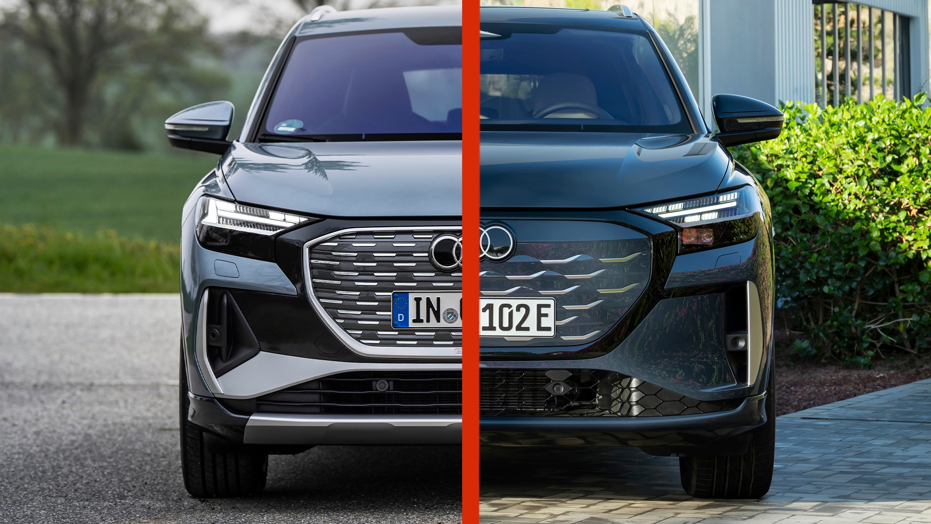 Audi Q4 e-tron: Old vs. New Comparison - AUTO BILD