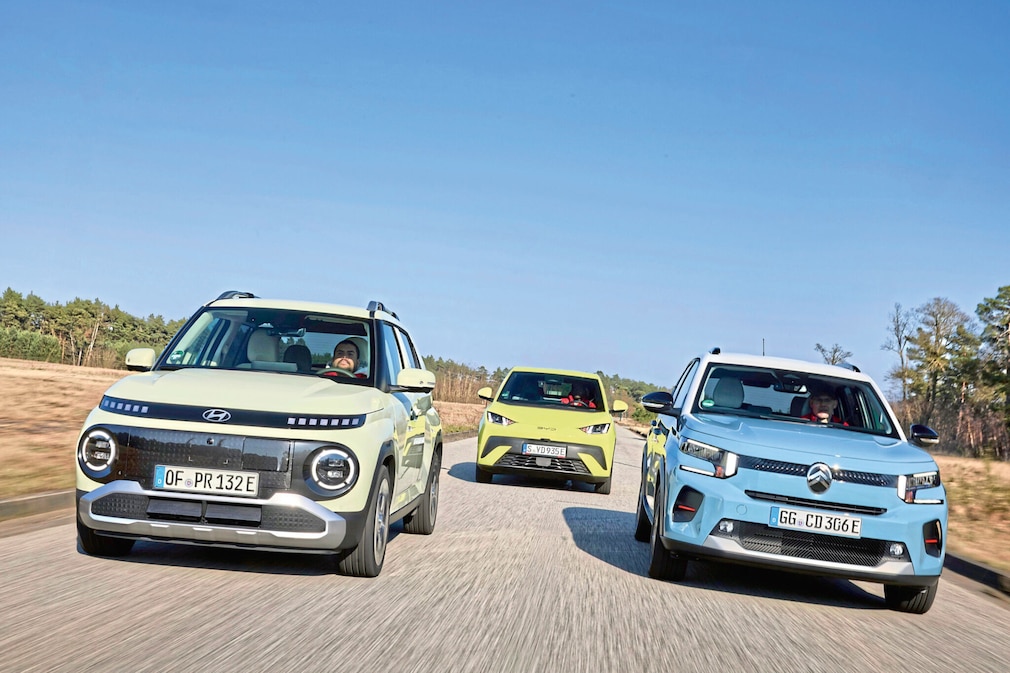 BYD Dolphin Surf Citroën ë-C3 Hyundai Inster