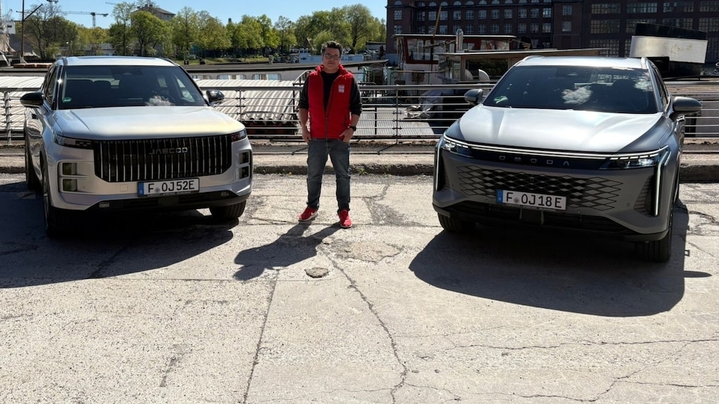 Fahrtermin Berlin 30.04.26 mit Omoda 9 und Jaecoo 7 PHEV-SUV aus China mit Raphael Schuderer