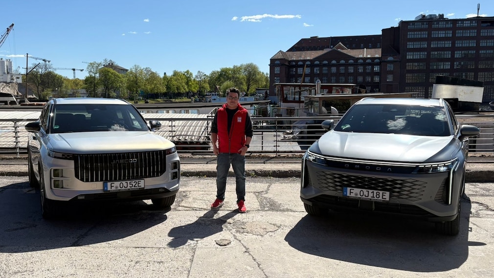 Fahrtermin Berlin 30.04.26 mit Omoda 9 und Jaecoo 7 PHEV-SUV aus China mit Raphael Schuderer