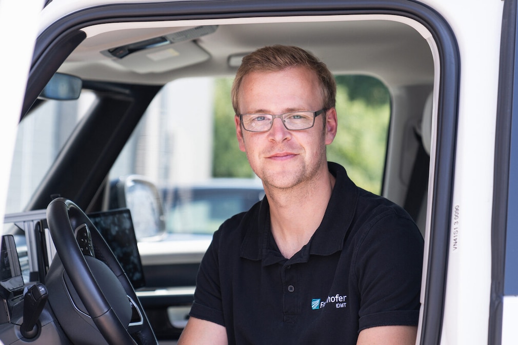 Fraunhofer Institut IDMT Oldenburg bringt autonomen Fahrzeugen das Hören bei autonomes Fahren Cariad KI Moritz Brandes Projektleiter