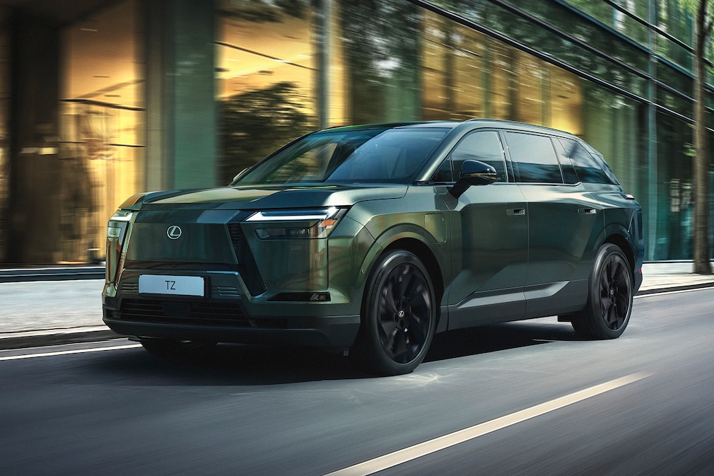 Neuer Lexus TZ: Luxus-SUV mit drei Sitzreihen