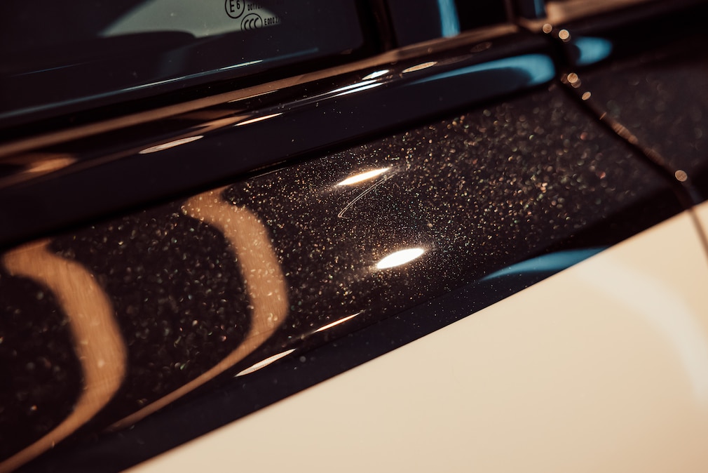 Lack-Detail des Rolls-Royce Phantom Centenary