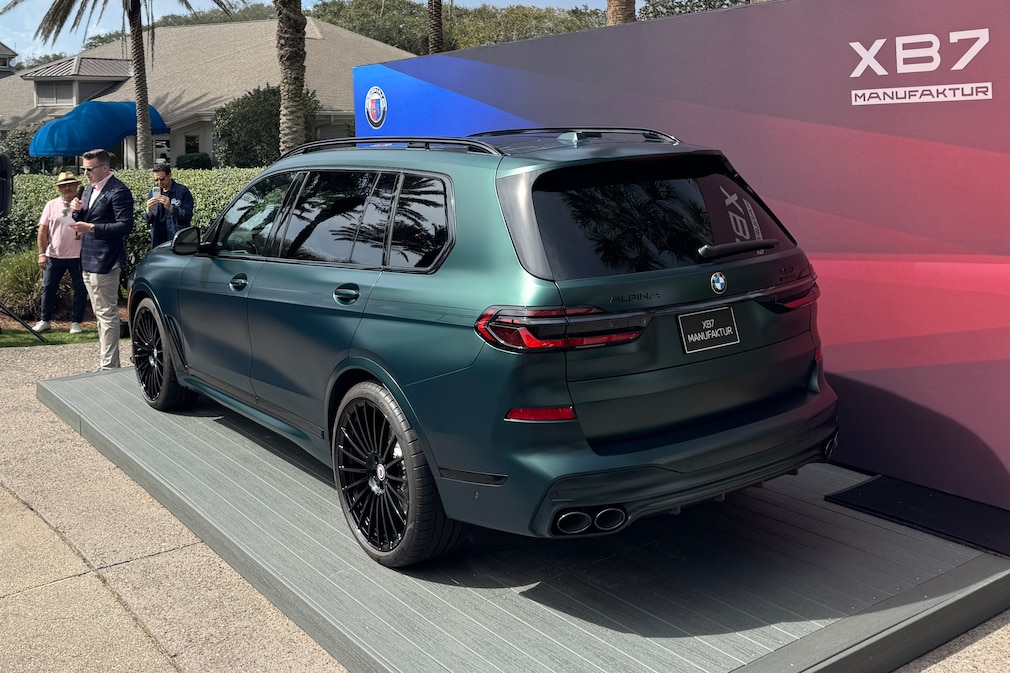 Alpina XB7 Manufaktur wird beim Klassikevent von Amelia Island enthüllt.