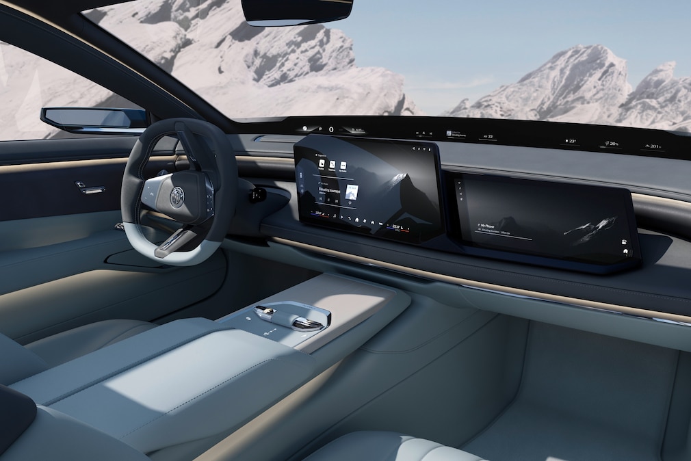 Innenraum der Studie Vision BMW Alpina