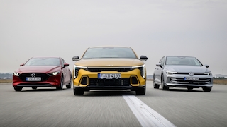 Kia K4 1.6 T-GDI Mazda3 Skyactiv-G 140 VW Golf 1.5 eTSI