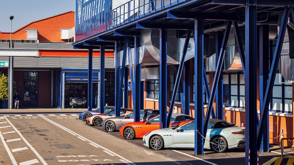 Maserati: zu Besuch im Werk Modena