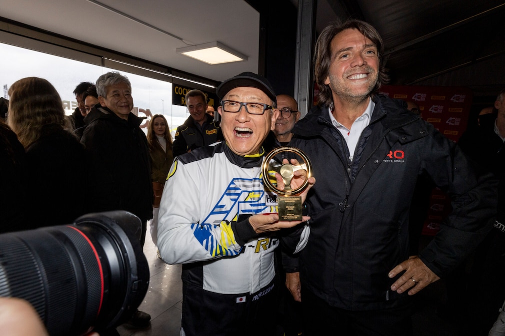 Akio Toyoda alias "Morizo" mit Stéphane Ratel (CEO SRO Motorsports Group)