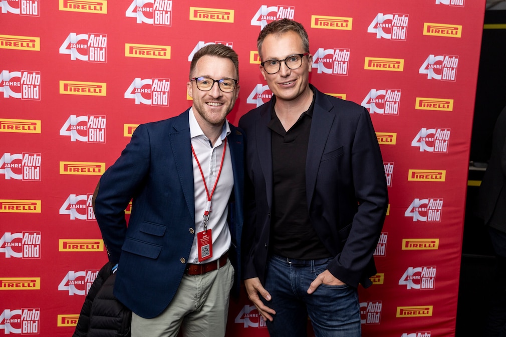 Sascha Höpfner (Global Communications & Corporate Affairs Audi AG) und Robin Hornig.