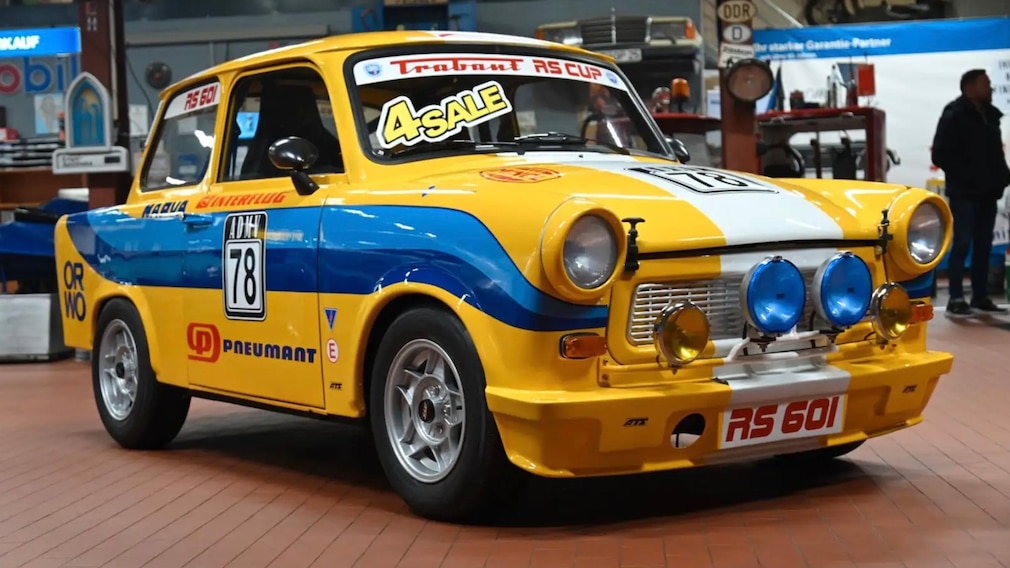 Trabant P601 im Rallye-Look