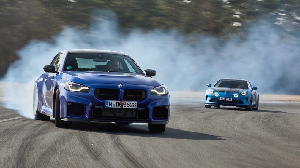 Alpine A110 R 70 BMW M2 CS