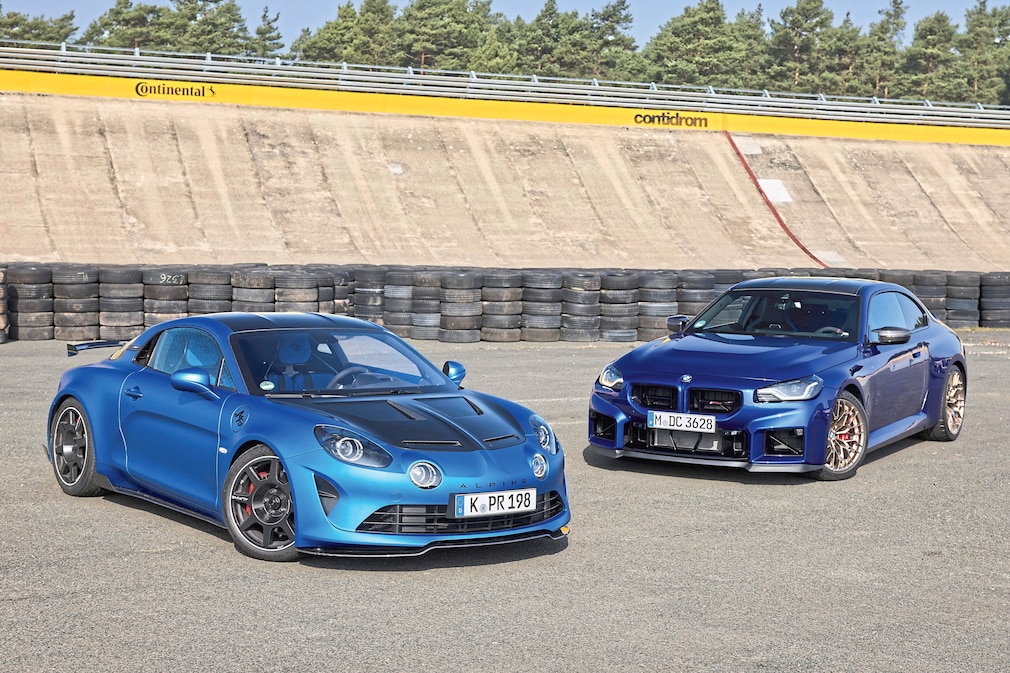 Alpine A110 R 70 BMW M2 CS