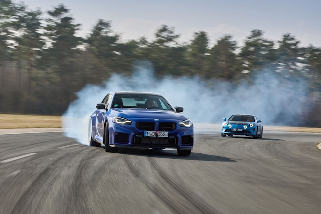 Alpine A110 R 70 BMW M2 CS