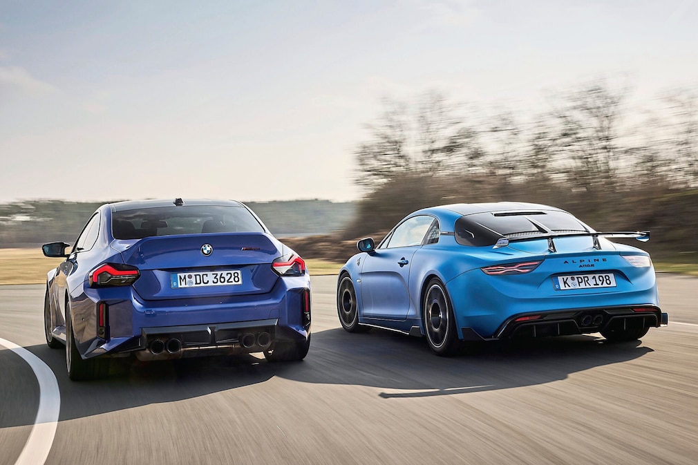 Alpine A110 R 70 BMW M2 CS