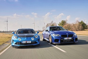 Alpine A110 R 70 BMW M2 CS