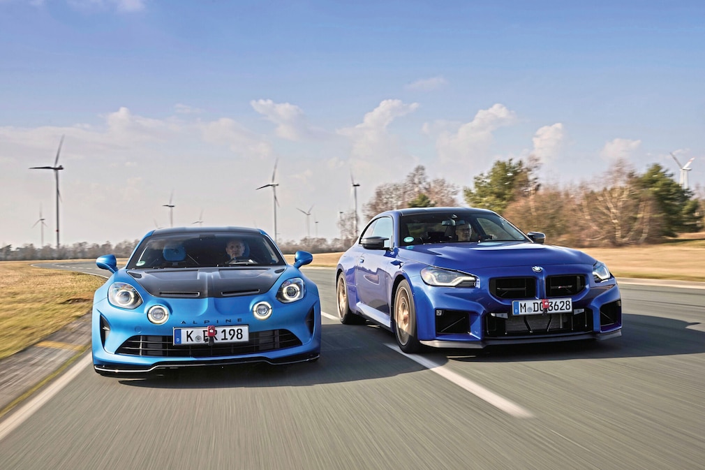 Alpine A110 R 70 BMW M2 CS