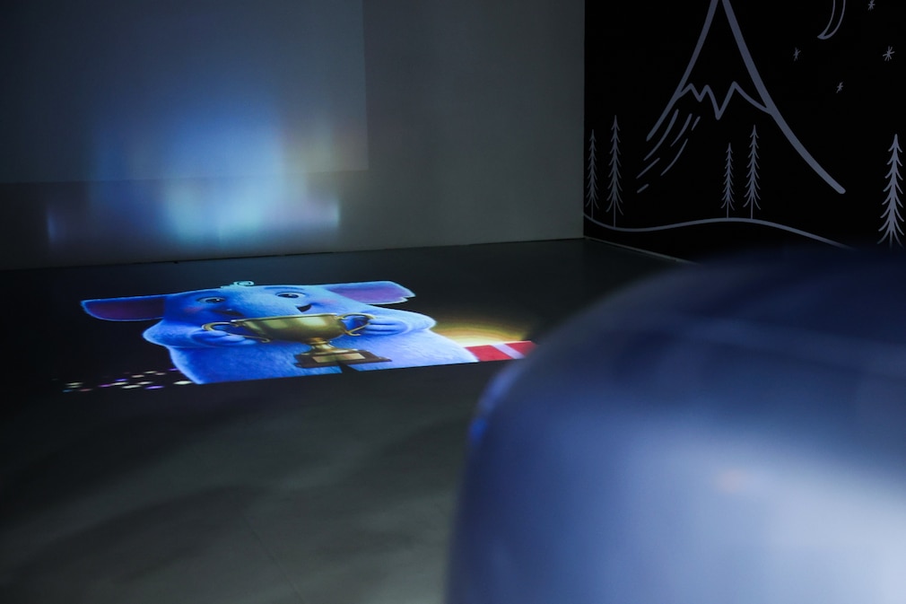 Huawei XPixel Scheinwerfer mit RGB-Projektion Auto-Kino Beamer