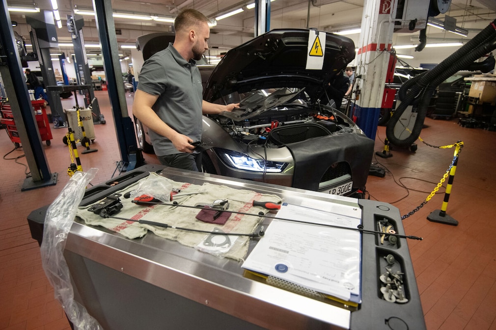 Wartung Elektroauto