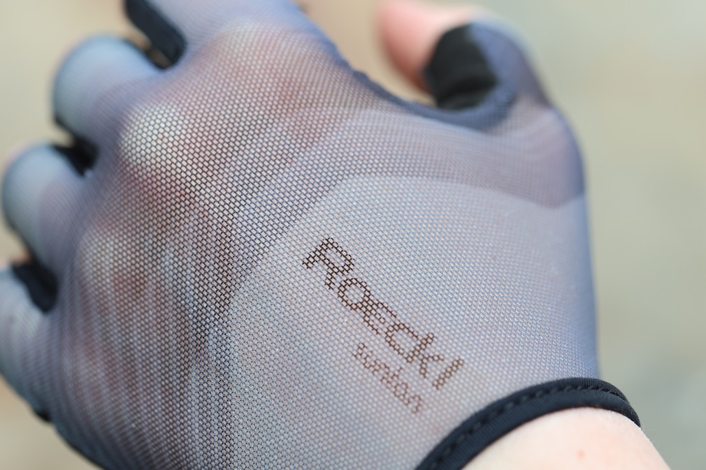 Die durchlässige Oberseite des Roeckl Istia 2-Fahrradhandschuhs.
