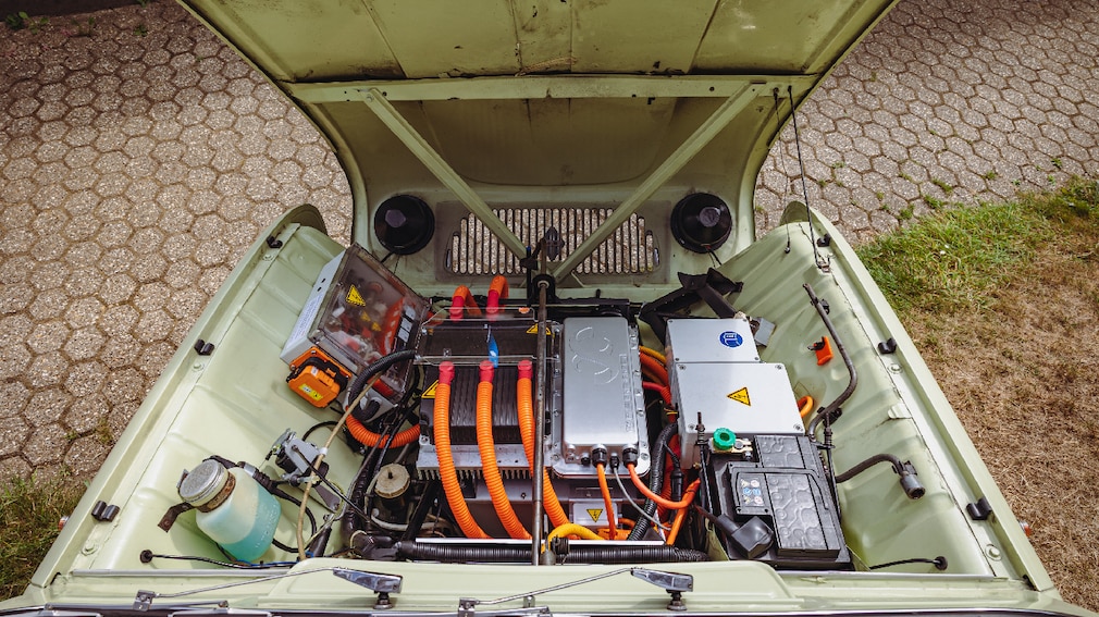 Dieser R4 wurde zum E-Auto umgebaut