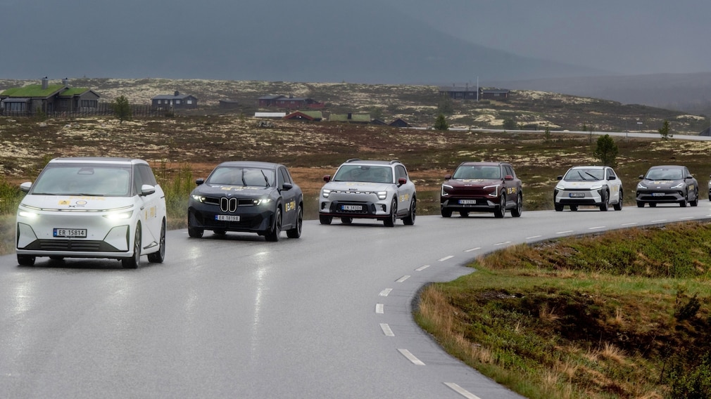 Elektroauto E-Auto Norwegen El Prix Reichweiten-Test Sommer 2026