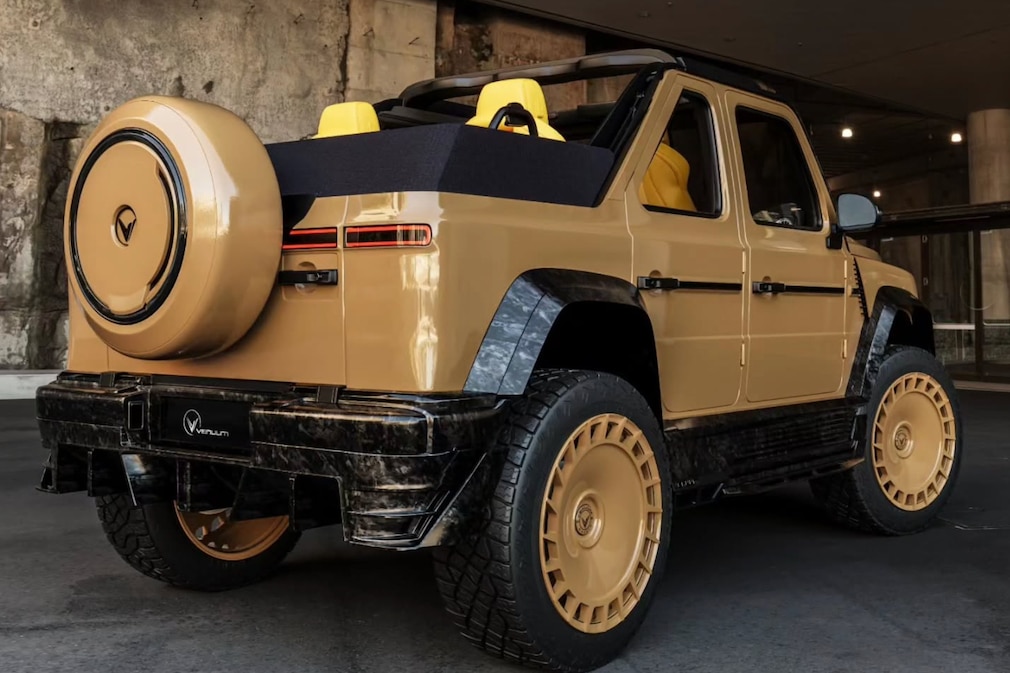 Mercedes G63 Mastodon V4 Convertible