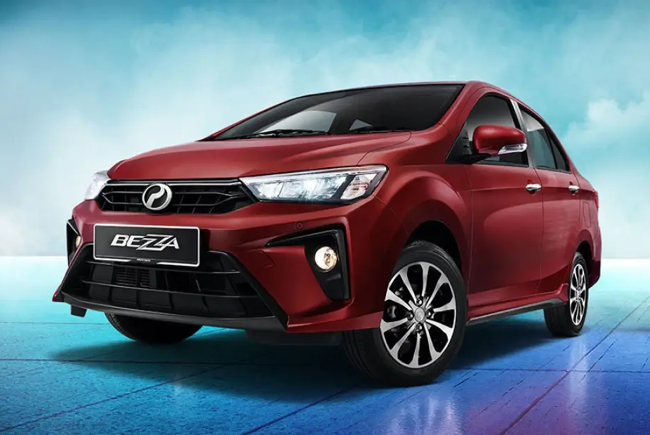 Die malaysische Kompaktlimousine Perodua Bezza