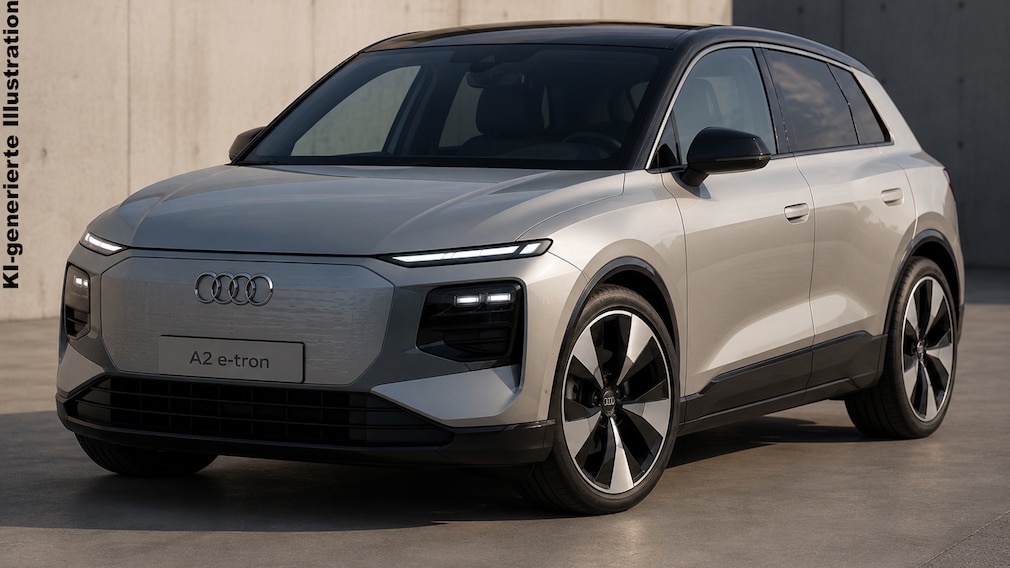 Audi A2 e-tron Illustration