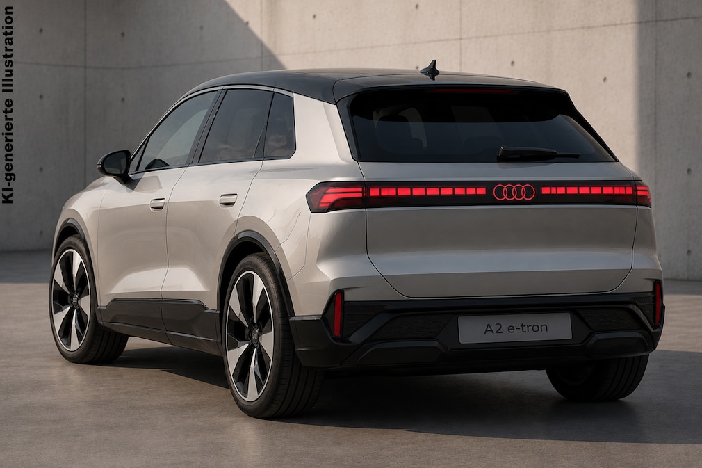 Audi A2 e-tron Illustration