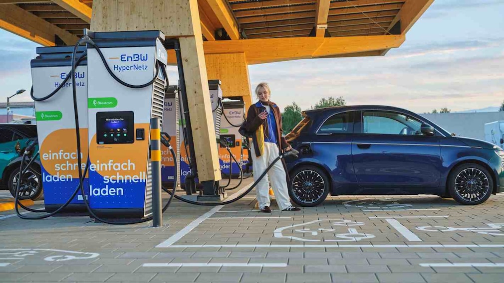 Ladestation von EnBW
