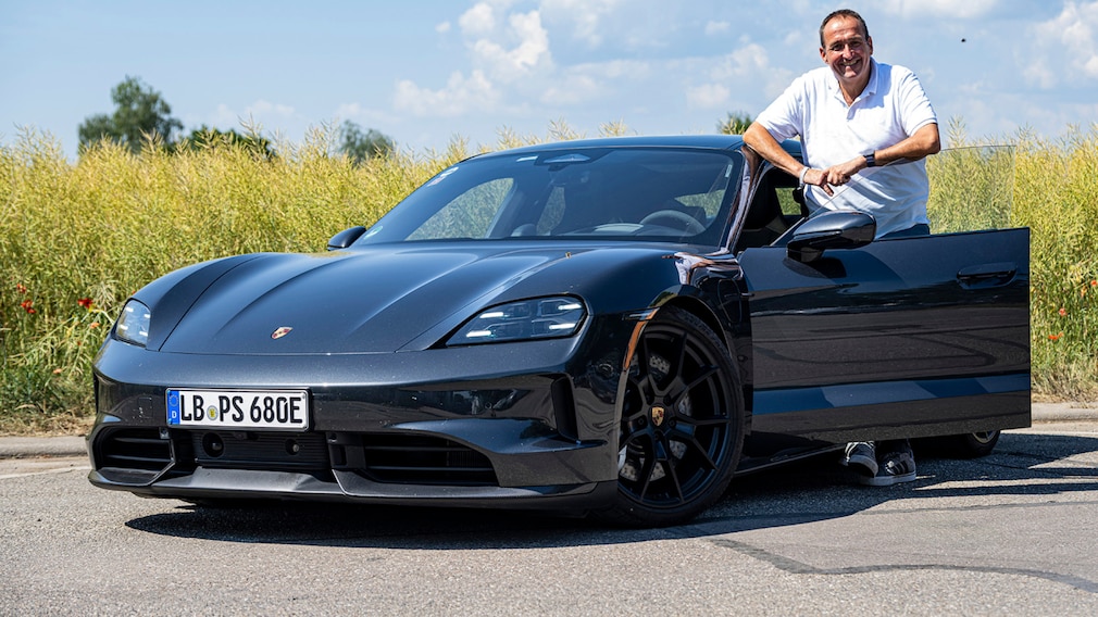 Porsche Taycan GT mit E-Shift