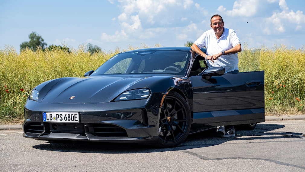 Porsche Taycan GT mit E-Shift