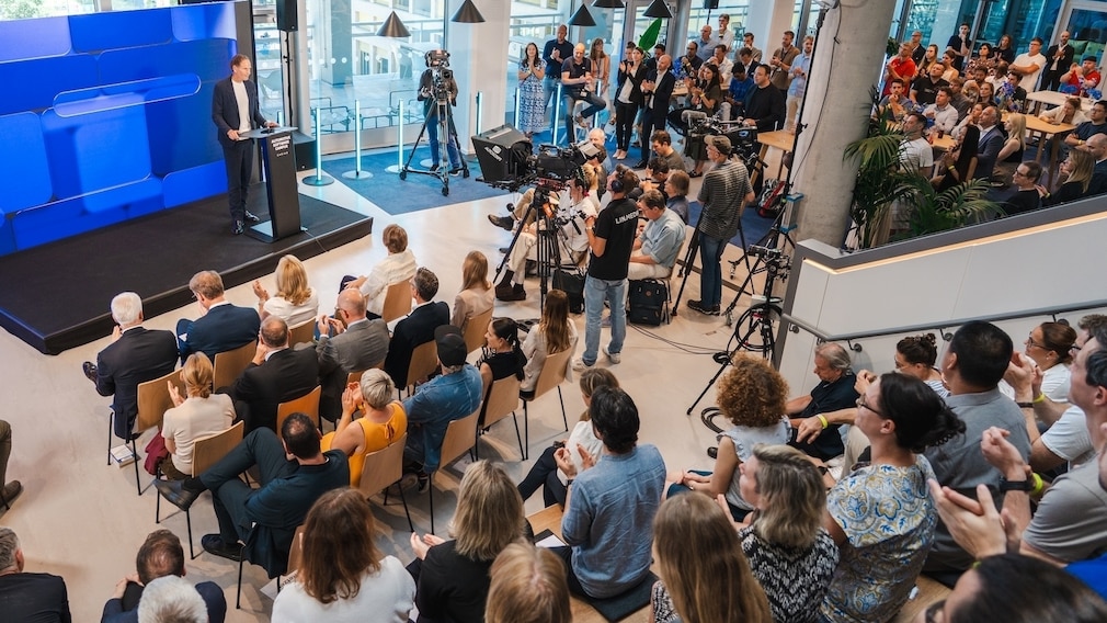 Eröffnung des Automotive Campus von Volkswagentochter Cariad in Berlin am 23.6.26