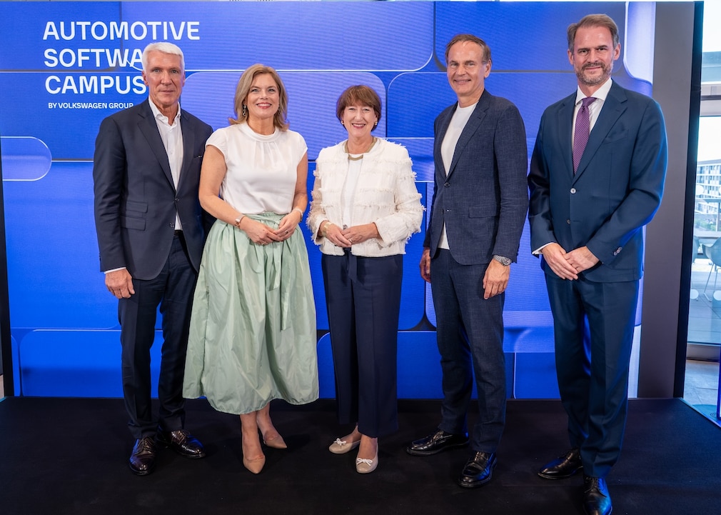 Eröffnung des Automotive Campus von Volkswagentochter Cariad in Berlin am 23.6.26