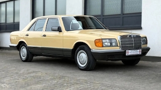 Mercedes 500 SE mit wenig Kilometern zu verkaufen