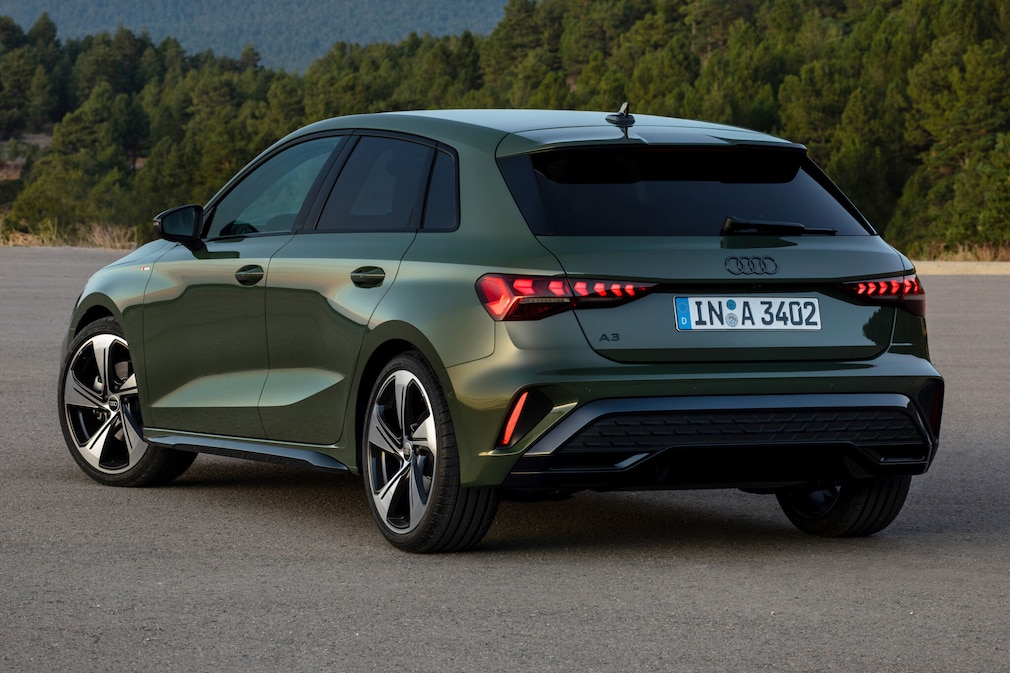 Audi A3 Sportback Modellpflege 2026