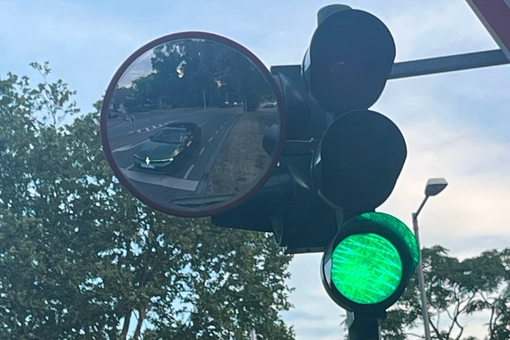 Grüne Ampel auf der ED1000